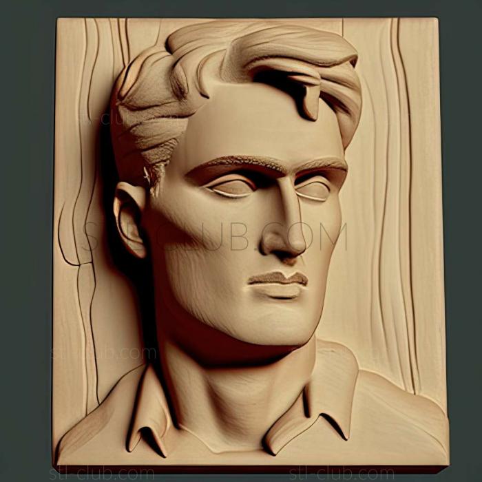 3D model Amedeo Modigliani (STL)